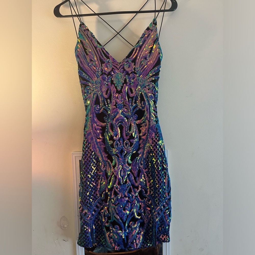 Windsor Mermaid Homecoming Formal Mini Dress Size XS